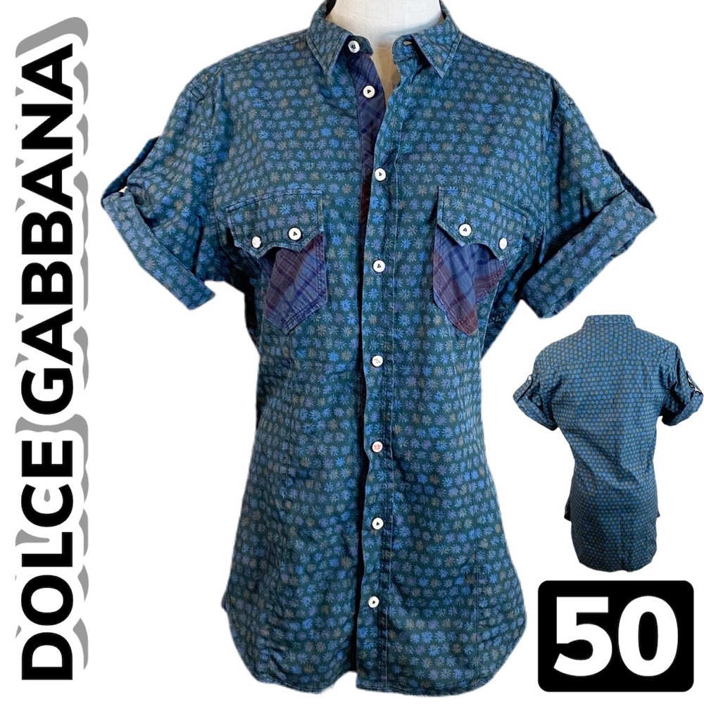 Dolce & Gabbana Button Down Casual Shirt (50)